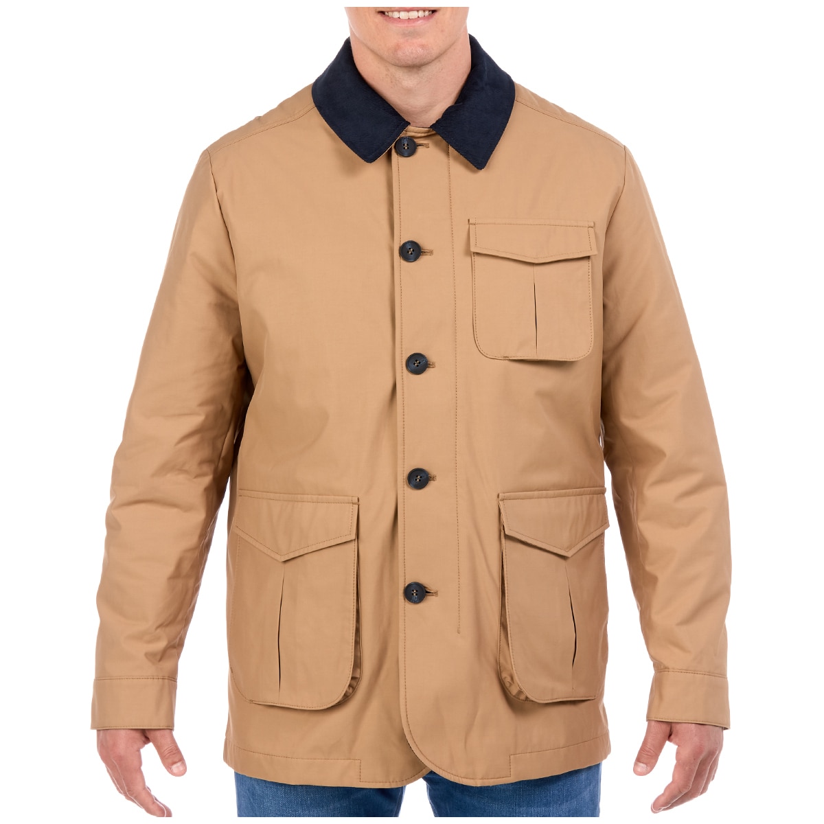 Brooks Brothers Quilted Jacket - Dark Biege