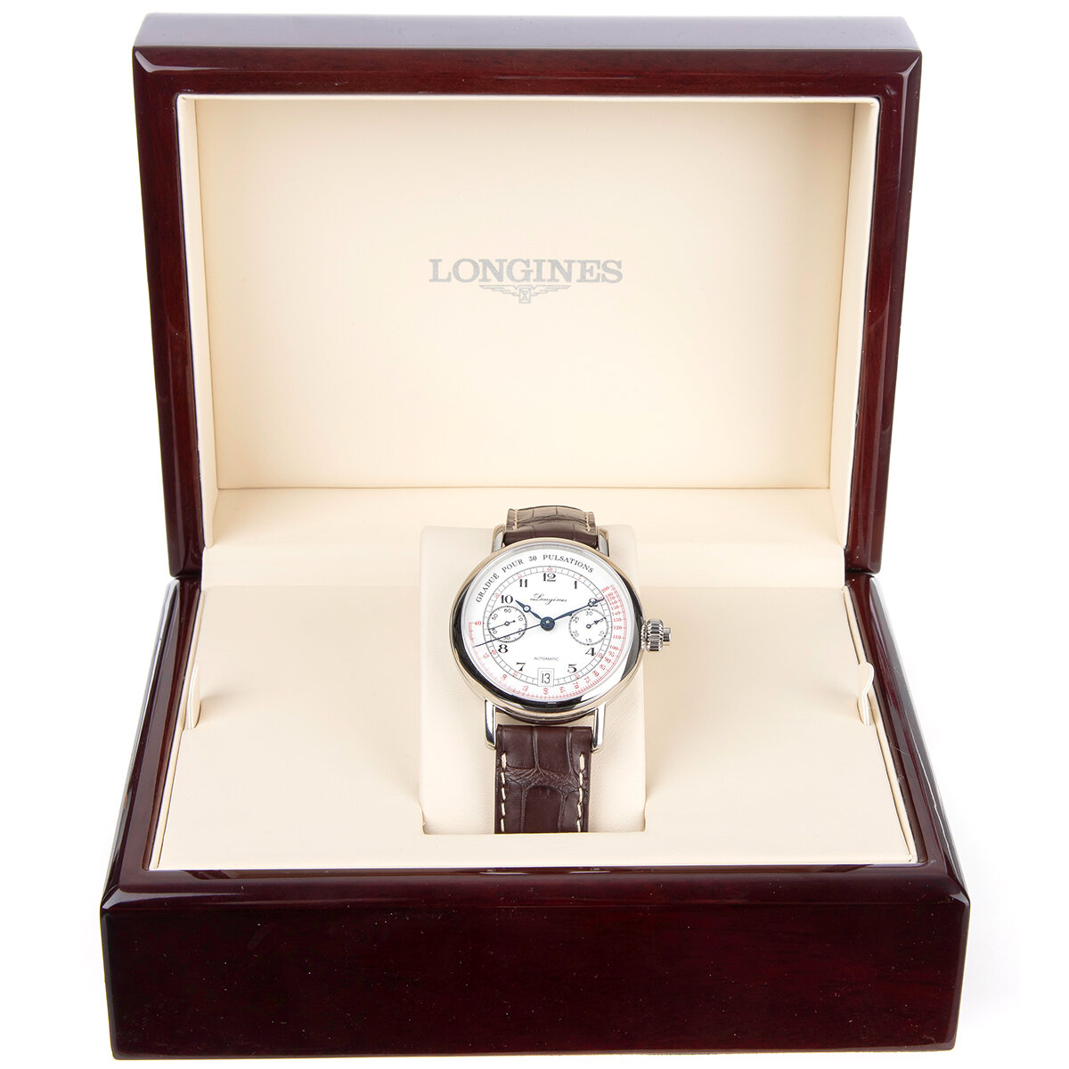 Longines Mens Heritage Monopoussoir Watch L2.801.4.23.2