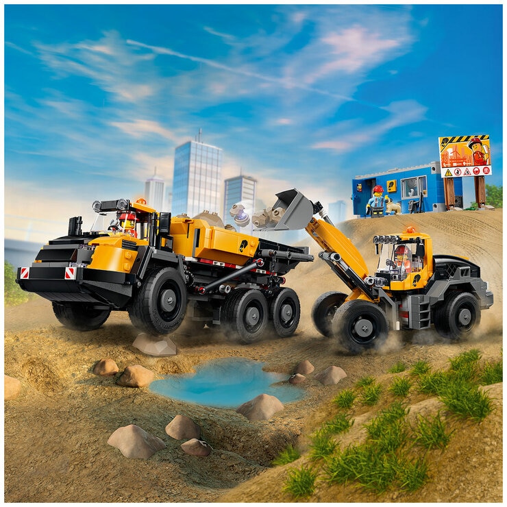 LEGO City Dump Truck & Front End Loader 60494 LEGO City Dump Truck & Front End Loader 60494