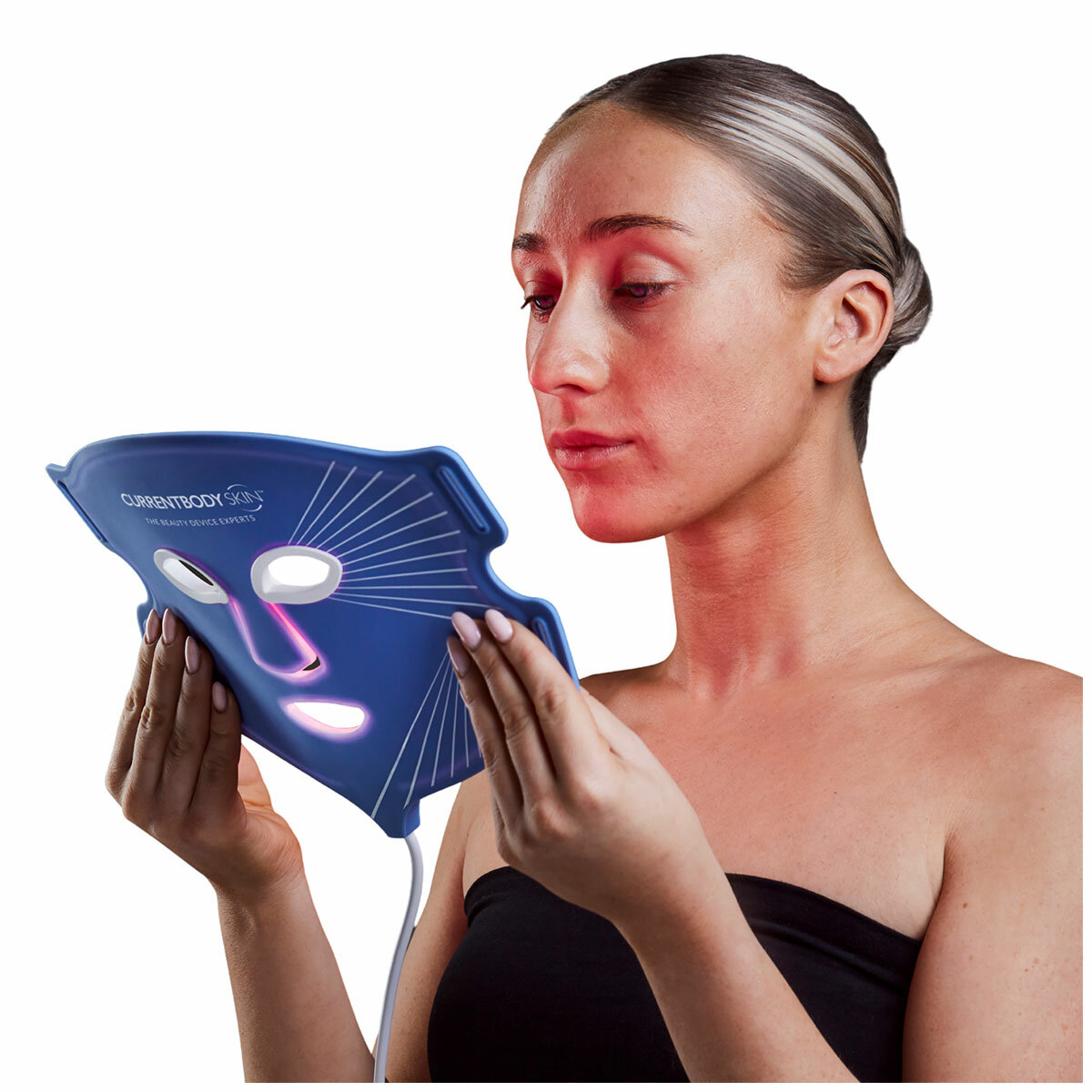 CurrentBody Skin Anti-Blemish LED Light Therapy Face Mask CBD111FBLEMROW