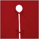 70 inch Tree Skirt - Red Light Bulb