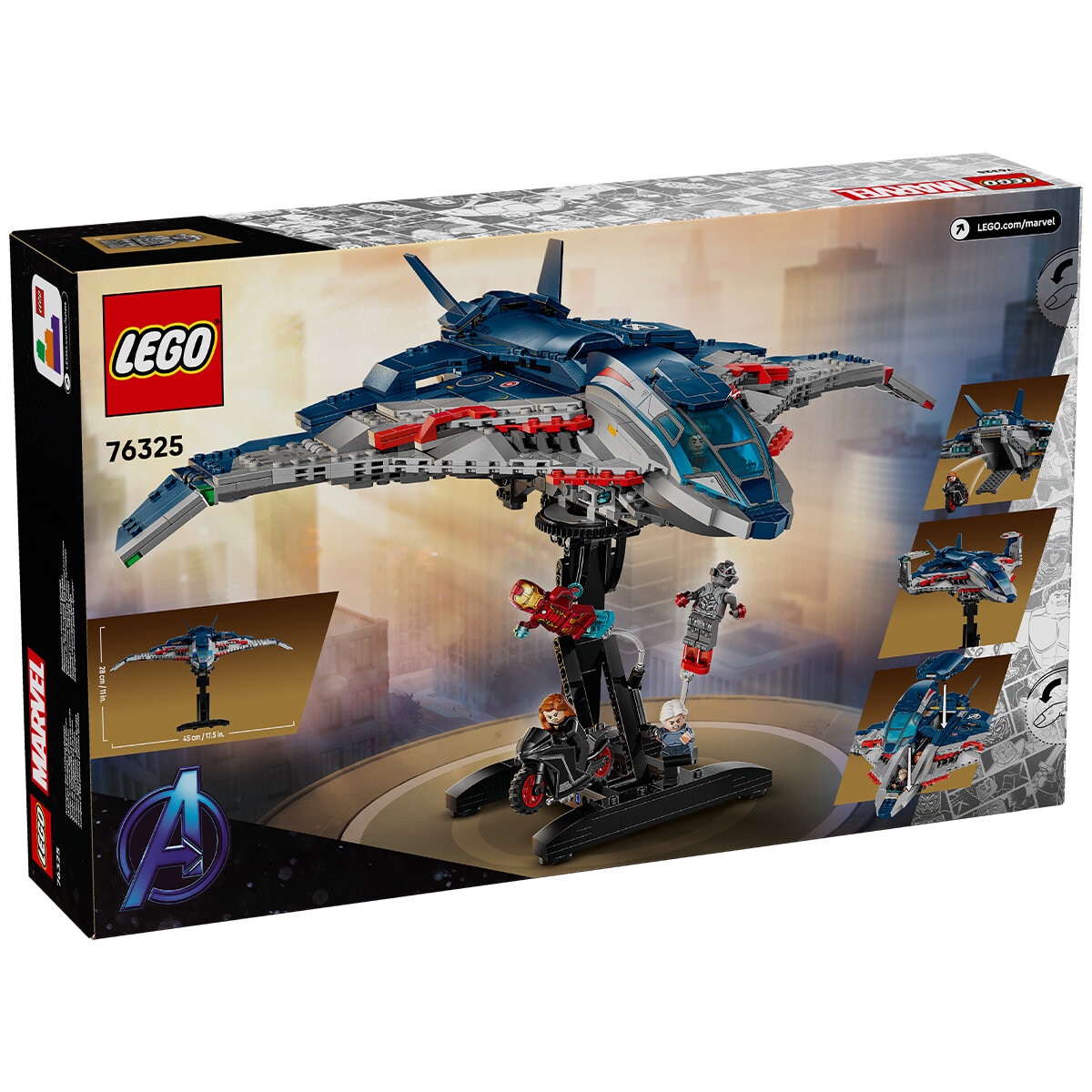 LEGO Marvel Avengers Age of Ultron Quinjet 76325