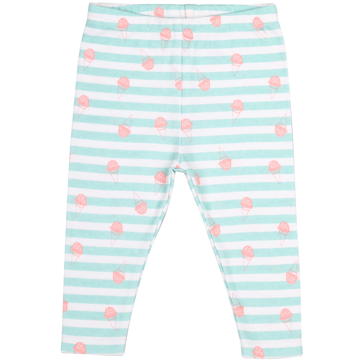 Peanut Shell 2pc Baby Set - Pink Hood/Print Pants