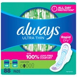 Always Ultra Thin Advanced Protection Long Super 88 Pack