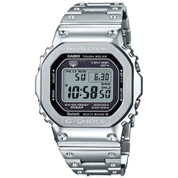 Casio G-Shock Men's Classic Silver Watch GMWB5000D-1D
