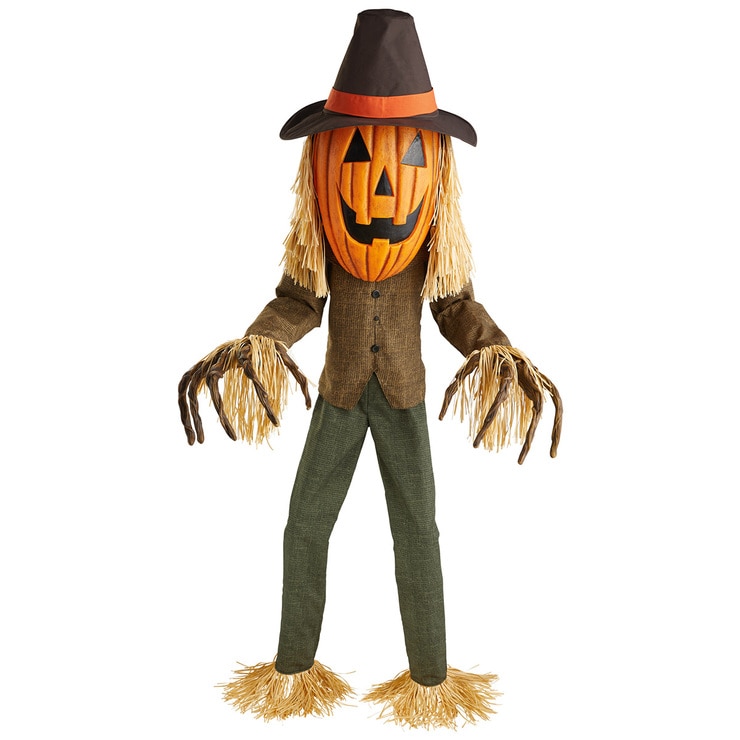 Animated Pumpkin Head Scarecrow Costco Australia