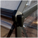 6x4 Hybrid Grey Glasshouse