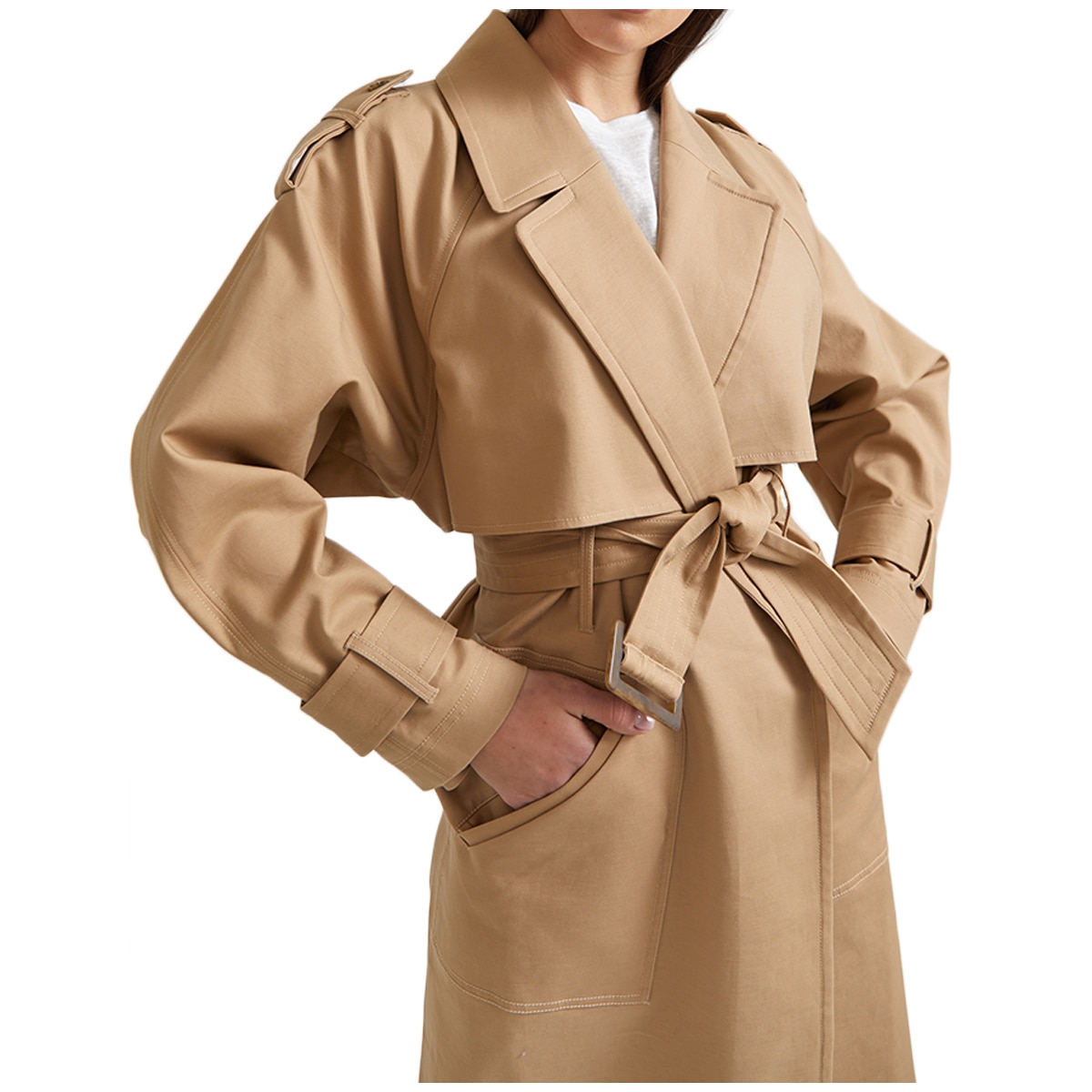 JAG Trench Coat - Kakhi