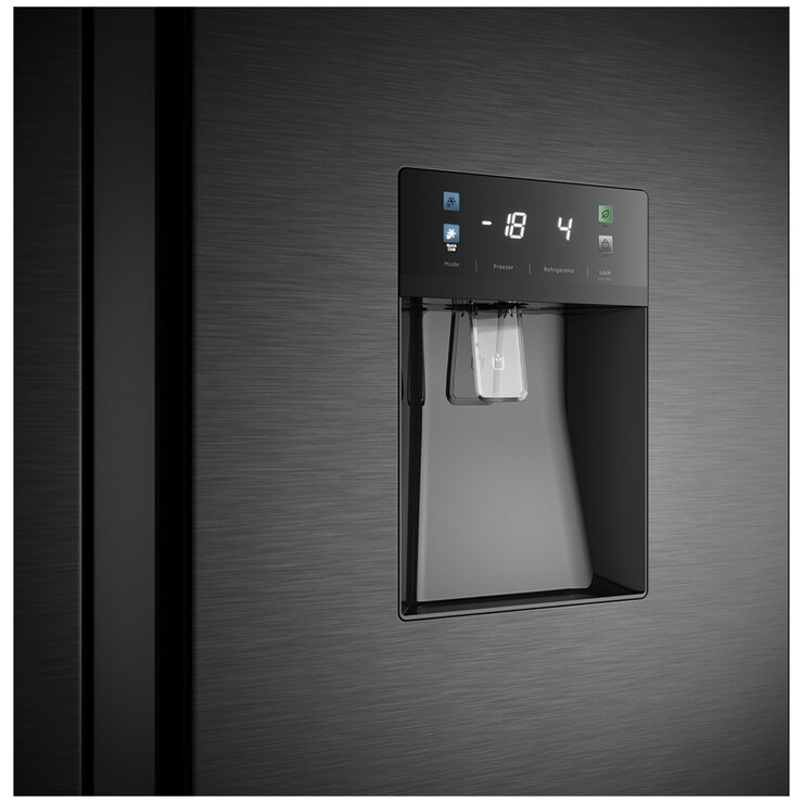 Westinghouse 619L Side by Side Fridge Black WSE6240BB Westinghouse 619L Side by Side Fridge Black WSE6240BB