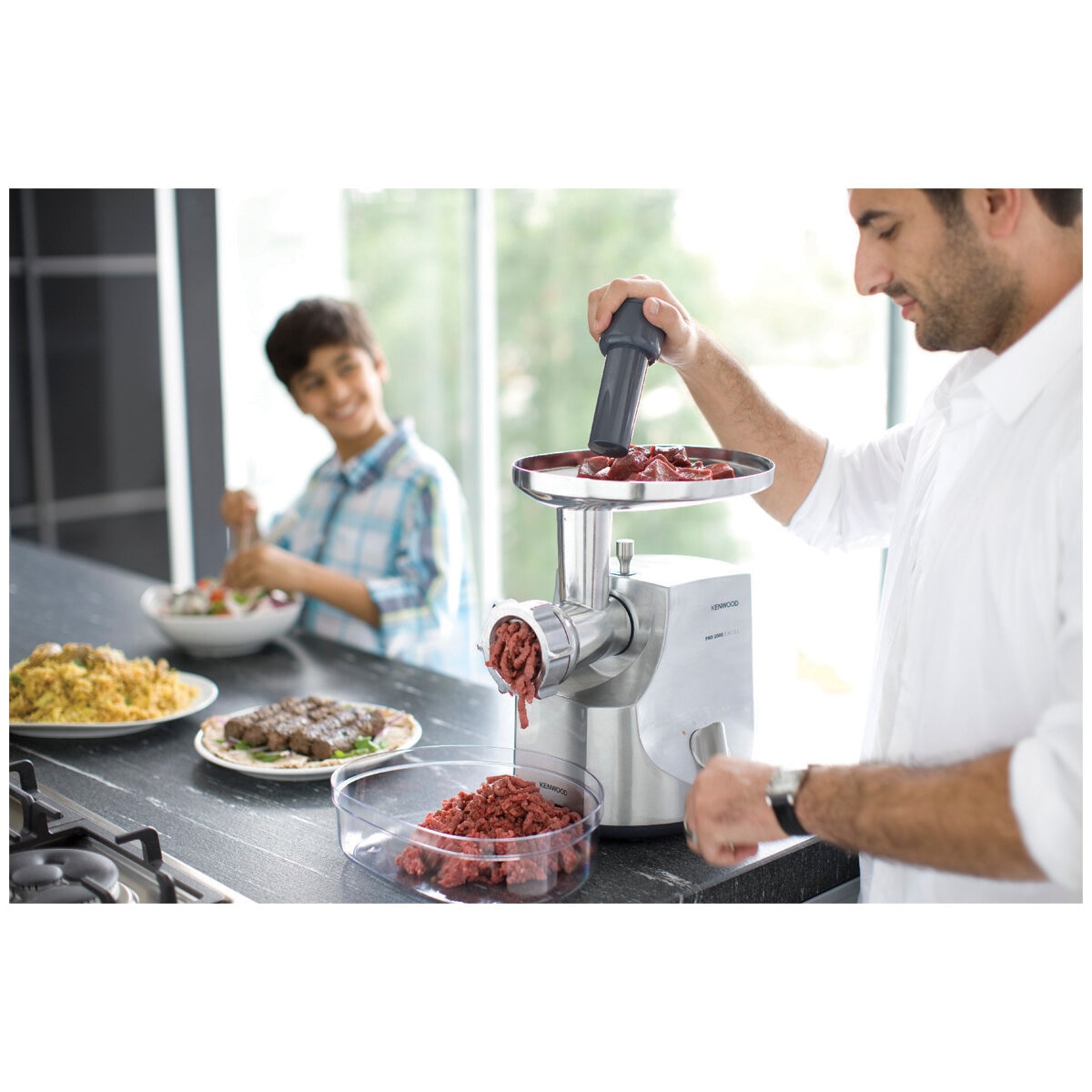 Kenwood Pro Excel 2000 Mincer MG700 Silver