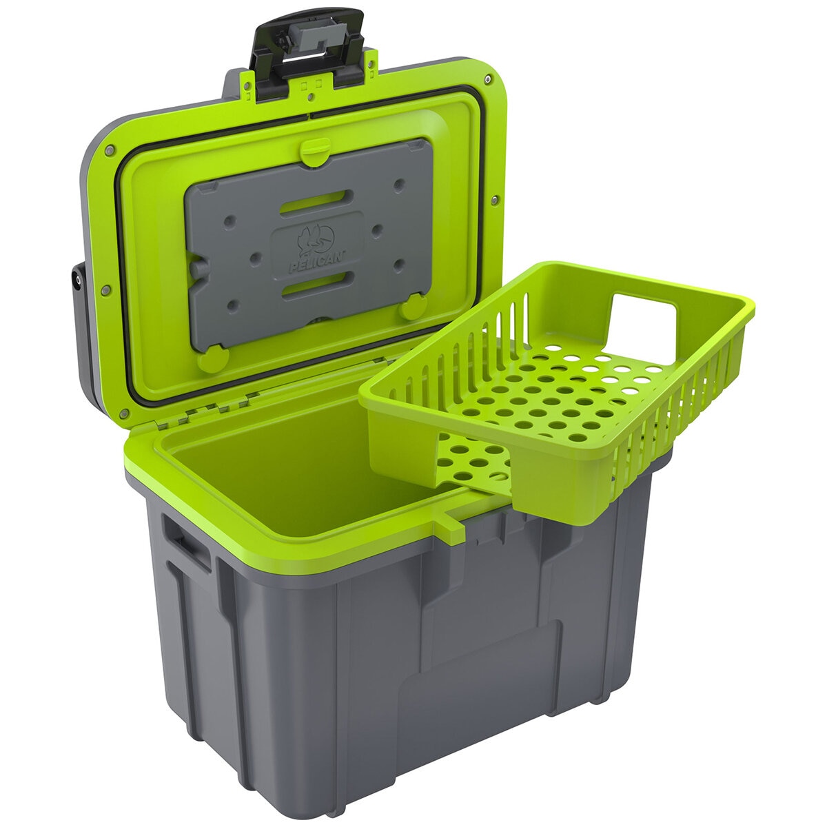 Pelican 7.57L Personal Cooler Grey/Green