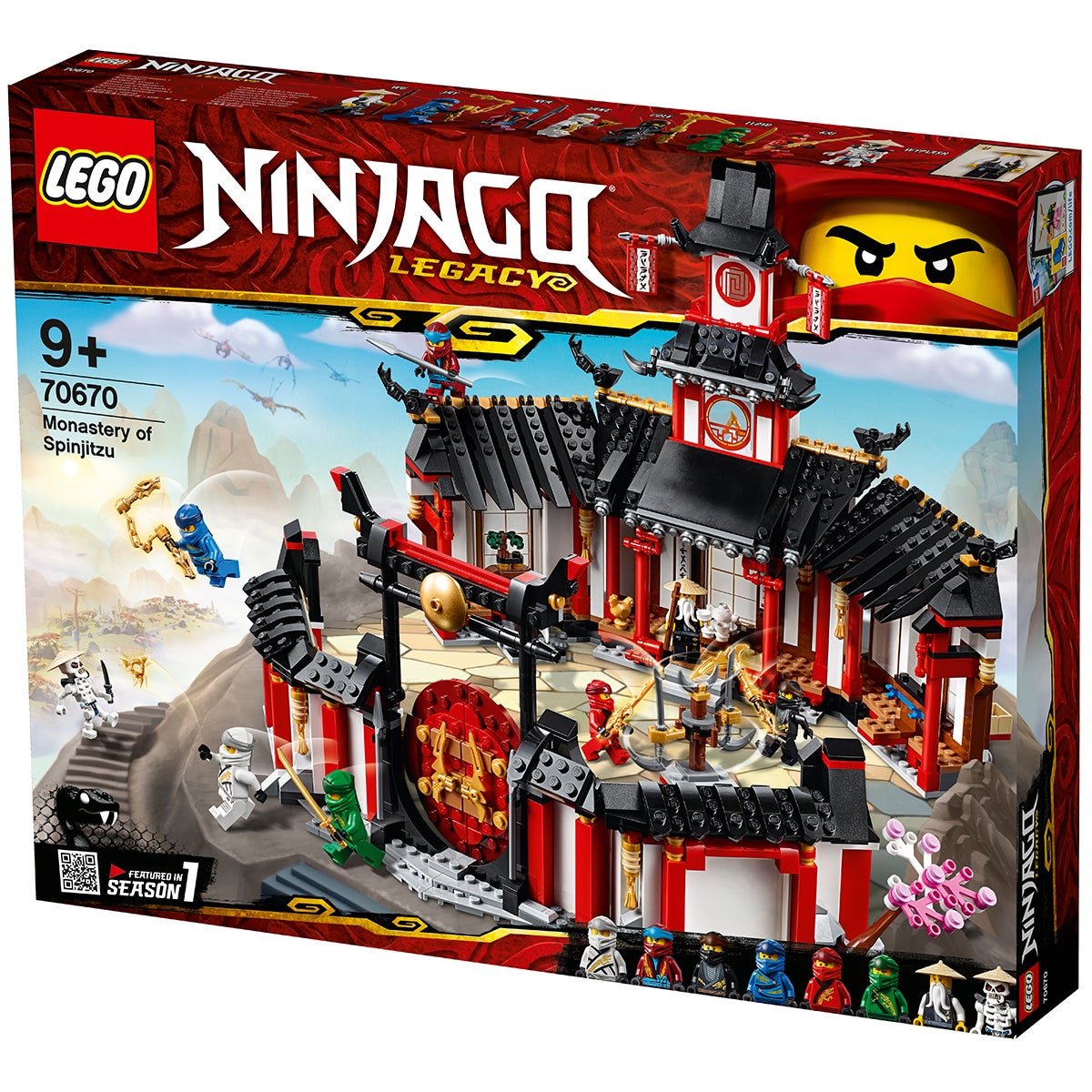 LEGO Ninjago Monastery Of Spinjitzu 70670 Costco Australia