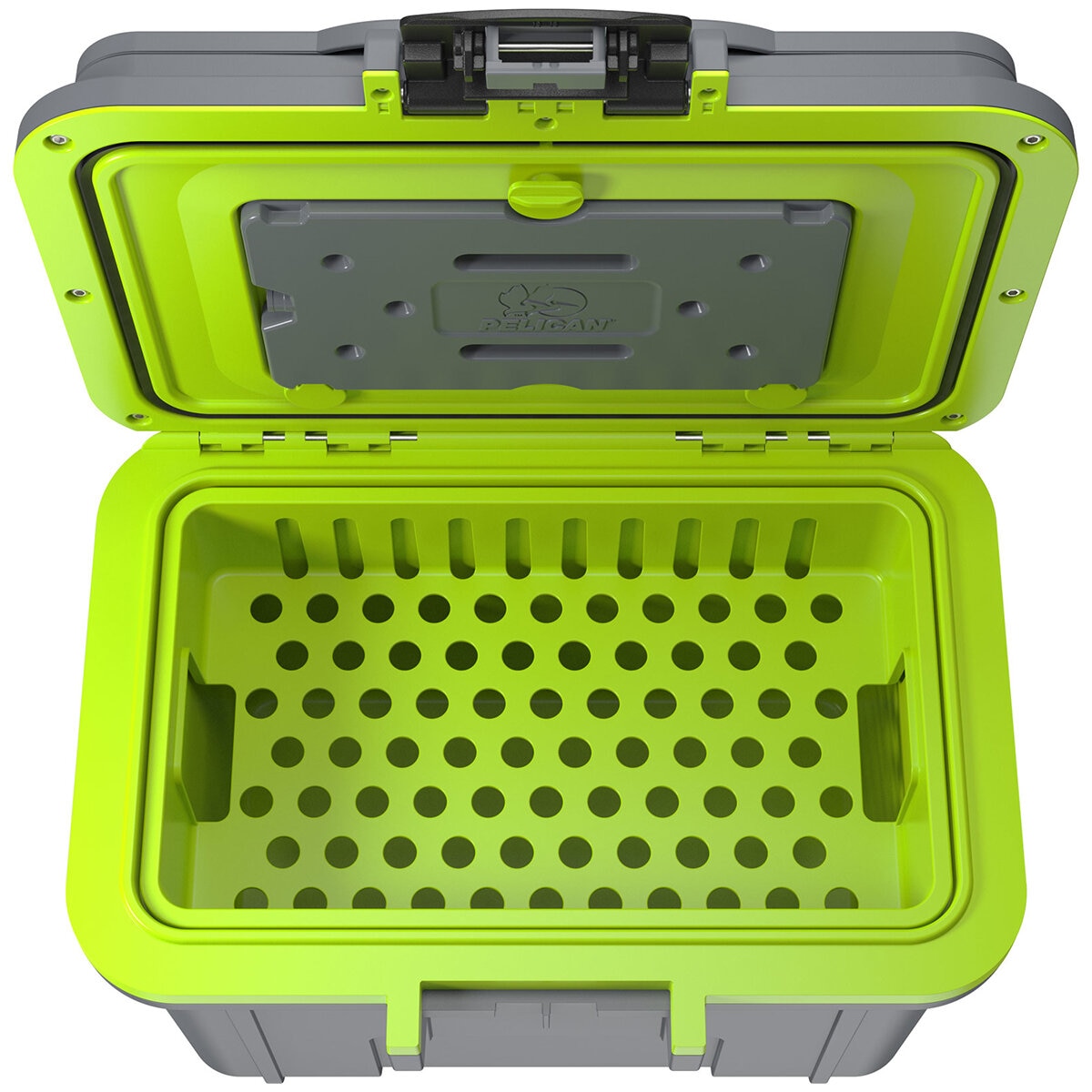 Pelican 7.57L Personal Cooler Grey/Green
