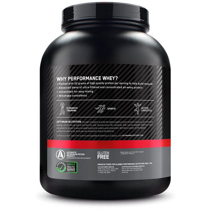 Optimum Nutrition Performance Whey Vanilla 1.9kg Optimum Nutrition Performance Whey Vanilla 1.9kg