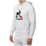 Le coq Labrit Hooded Sweater - Snow Marle