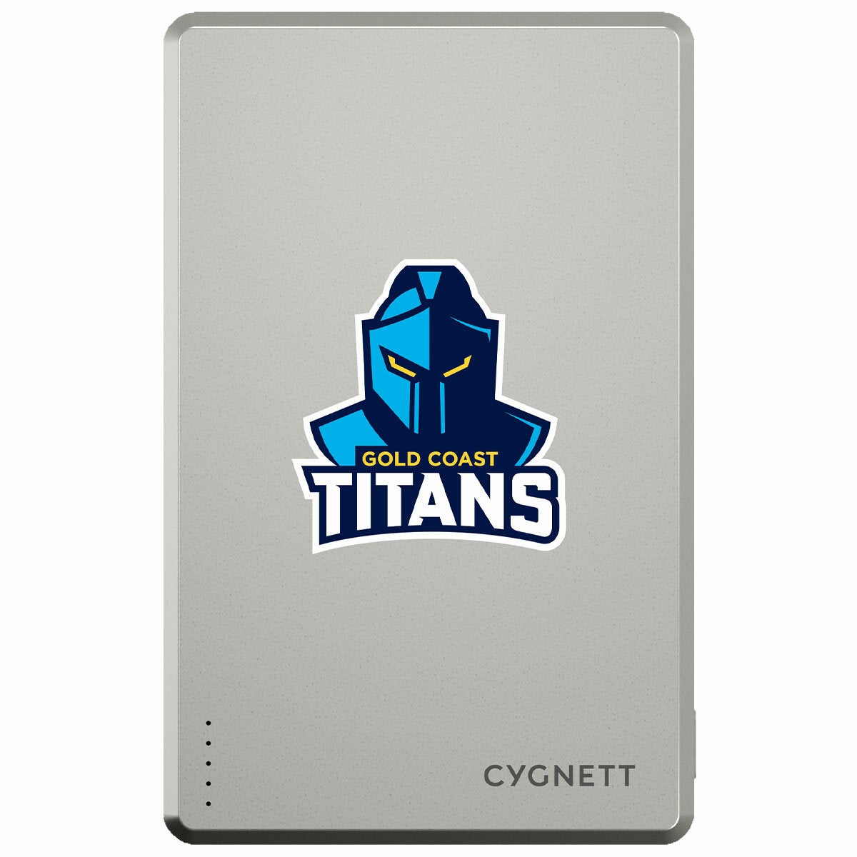 Cygnett NRL 5K Mag Power Bank Gold Coast Titans CY5828PBCHE Cygnett NRL 5K Mag Power Bank Gold Coast Titans CY5828PBCHE