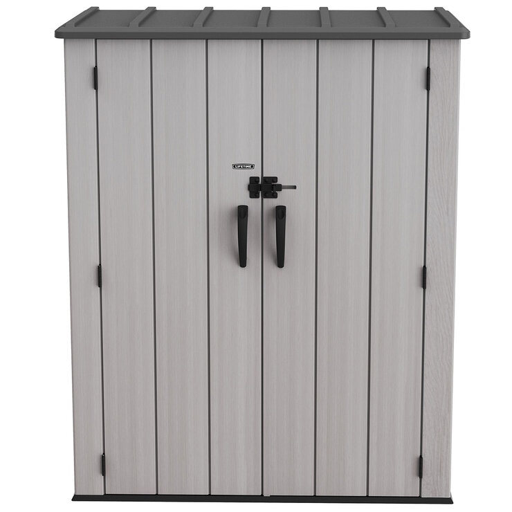 Lifetime Vertical Shed With Shelves