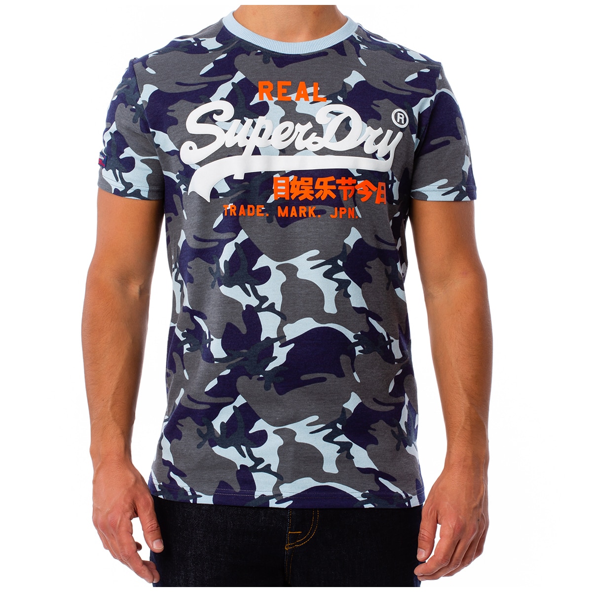 SuperDry Tee - Camo AOP