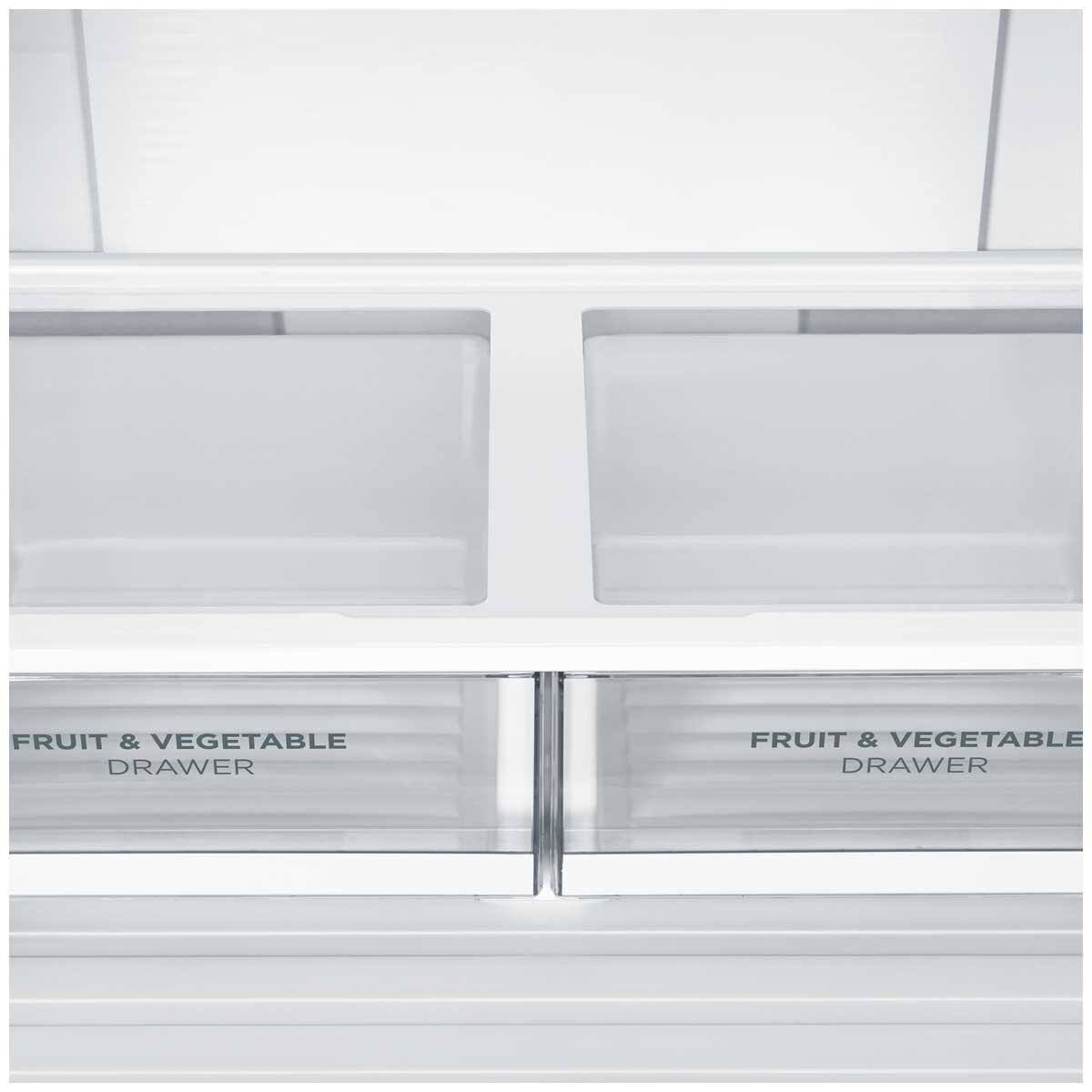 Westinghouse 492L Quad Door Fridge Matte Black