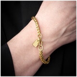 24KT Yellow Gold Franco Bracelet