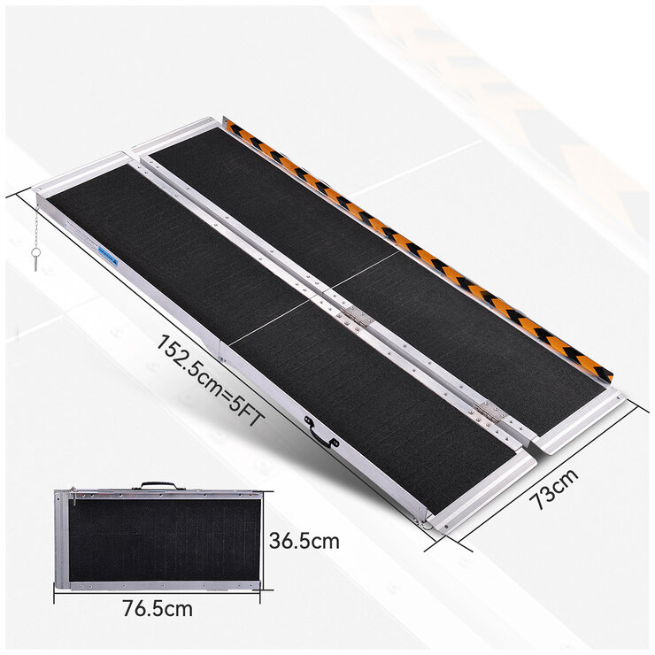 Altus Aluminium Portable Wheelchair Ramp 152.5cm