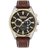 Timberland Mens Aldridge Black Dial Chronograph Watch