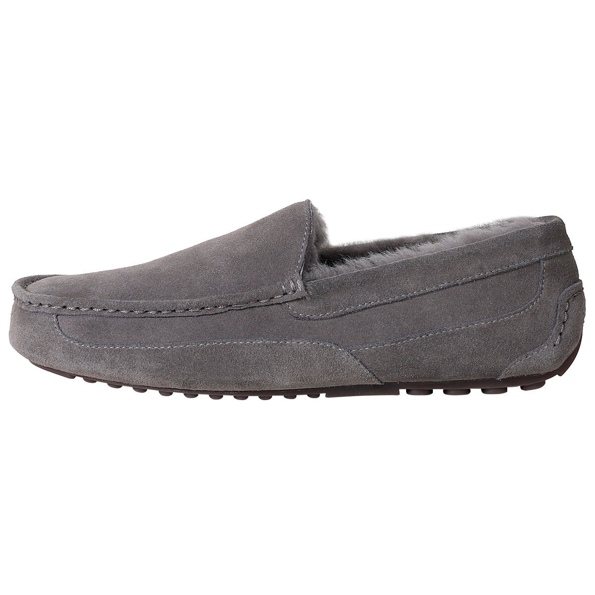 Kirkland Signature Men s Wool Shearling Slippers Grey C