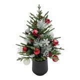 CGH 91.44cm Pre-Lit Decorated Pine Tree CGH 91.44cm Pre-Lit Decorated Pine Tree