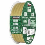 Kirkland Signature Wire Edged Holiday Ribbon 45.7m Kirkland Signature Wire Edged Holiday Ribbon 45.7m