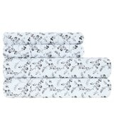 South Point Home Fashions Poly Flannel King Single Sheet Set 4 Piece