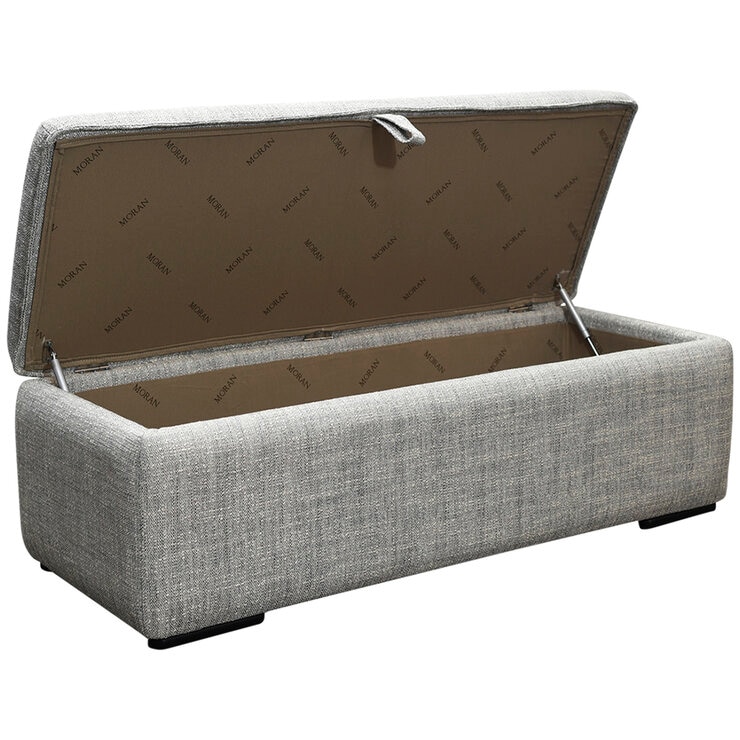 Moran Ora Storage Ottoman Warwick Zion Steel