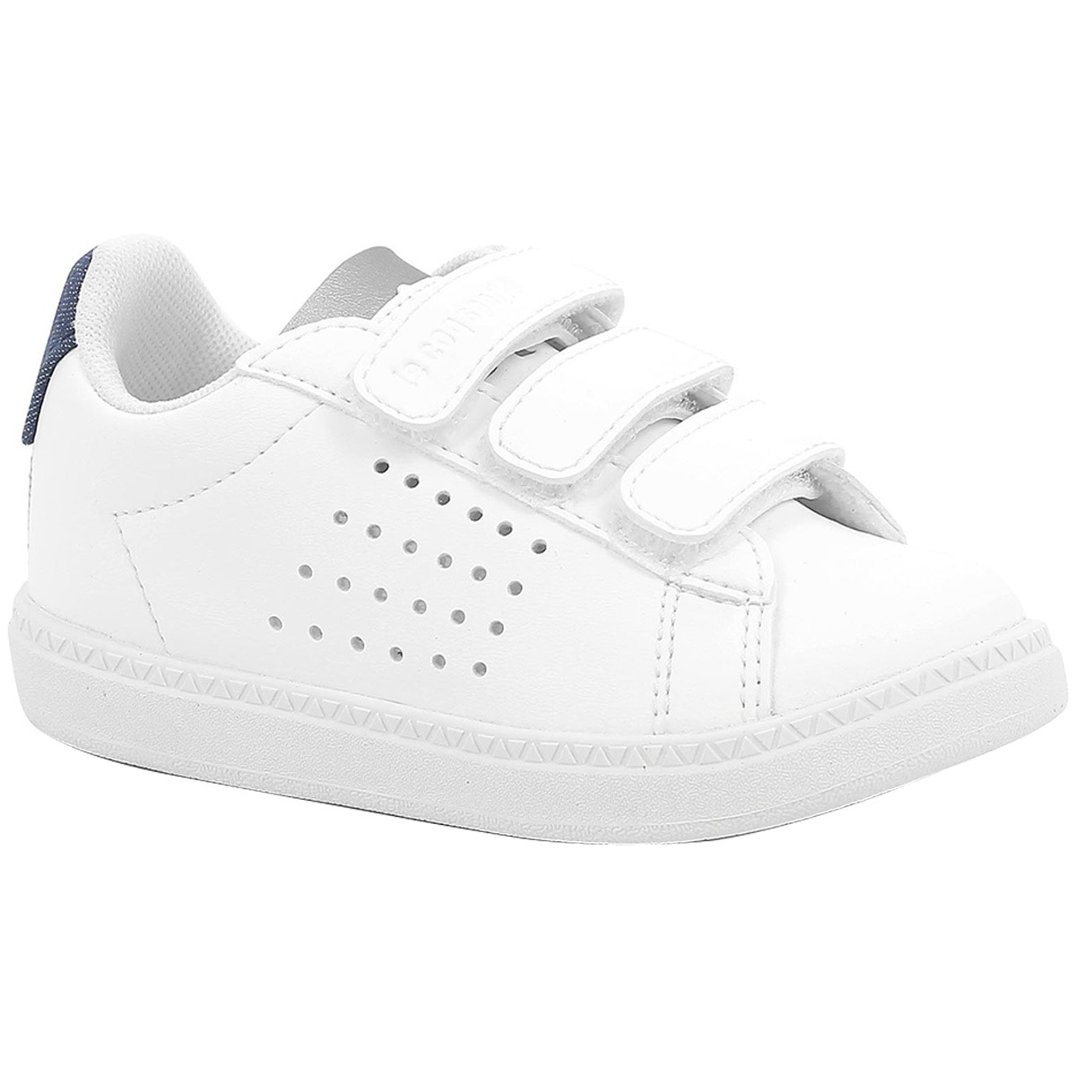 Le Coq Courtset Kids Shoe - White