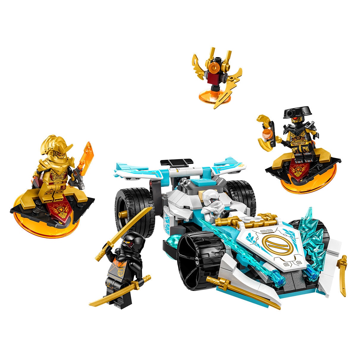 LEGO Ninjago Zane’s Dragon Power Spinjitzu Race Car 71791