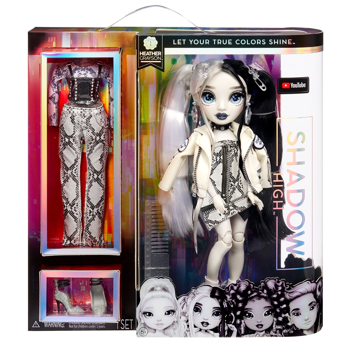 Rainbow High Shadow High Dolls Heather Grayson