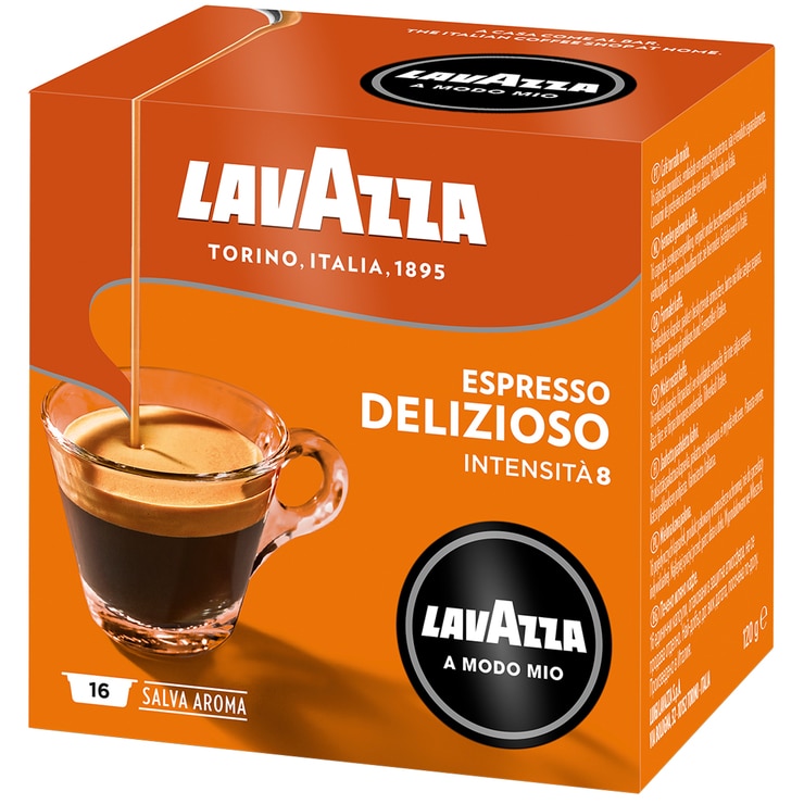 Lavazza A Modo Mio Delizioso Coffee Capsules 6 x 16pk Costco Australia