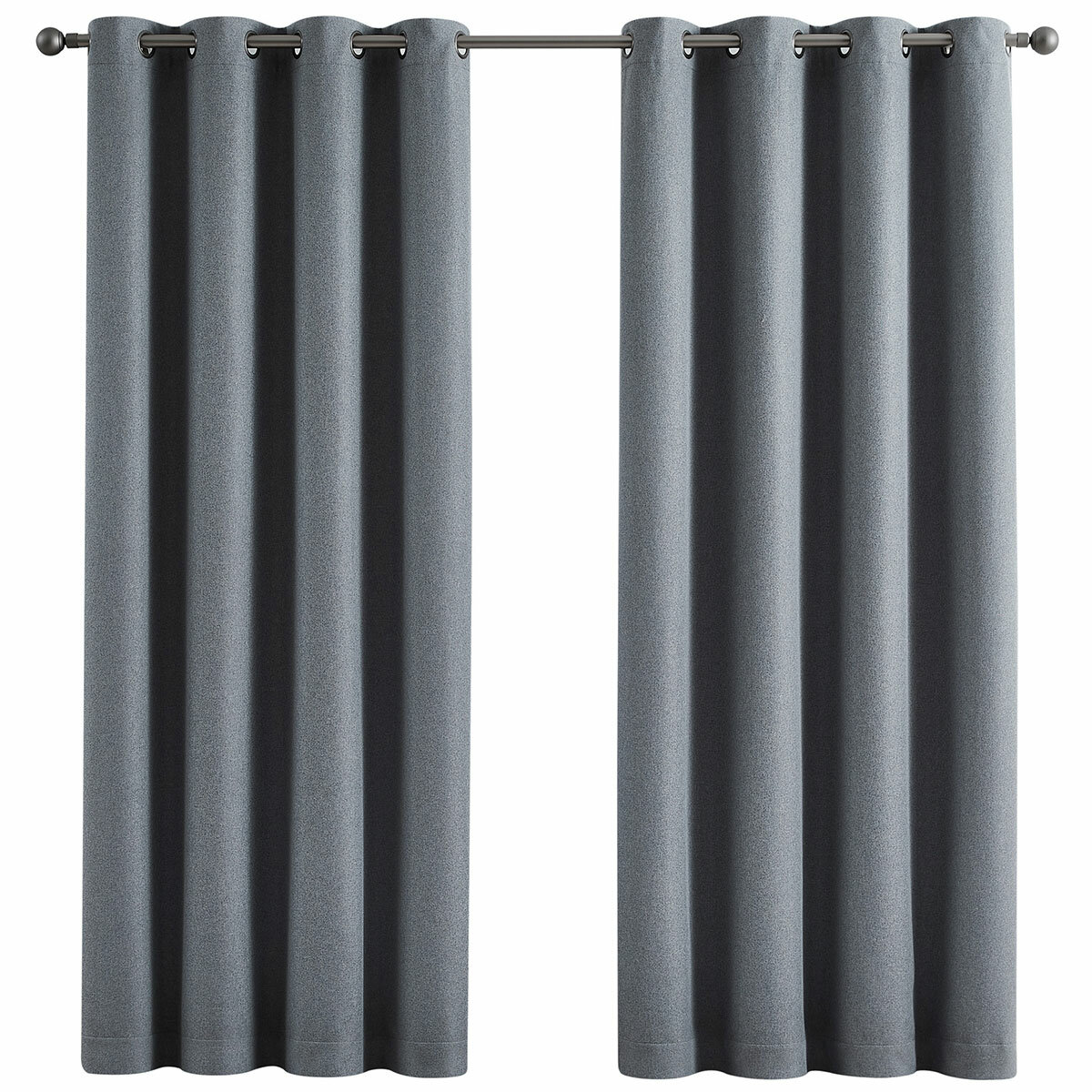 Piper Blackout Curtain Window Panel 2 Pack Denim Blue