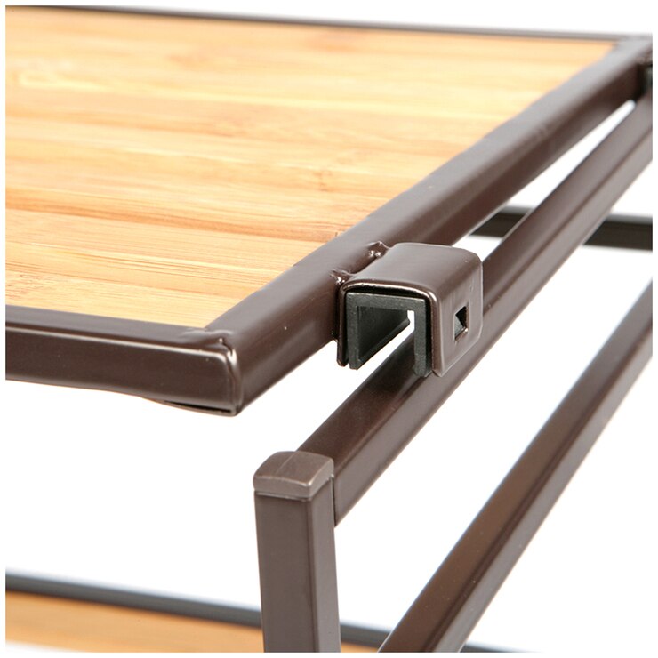 Seville Shoe Rack Bamboo 2pk Costco Australia