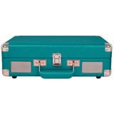 Crosley Cruiser Deluxe Portable Turntable - Teal + Free Record Storage Crate