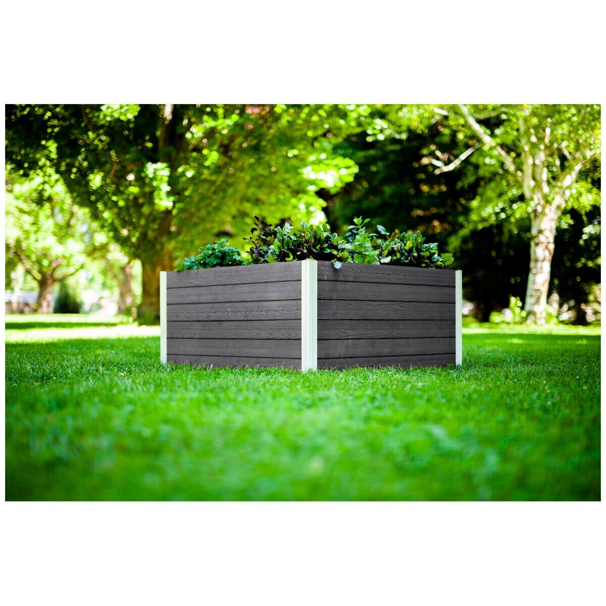 Vita Urbana Keyhole Composting Garden Bed 122 x 122 cm