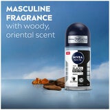 NIVEA Men Anti Perspirant Roll-On Deodorant 6 x 50 ml Black And White NIVEA Men Anti Perspirant Roll-On Deodorant 6 x 50 ml Black And White