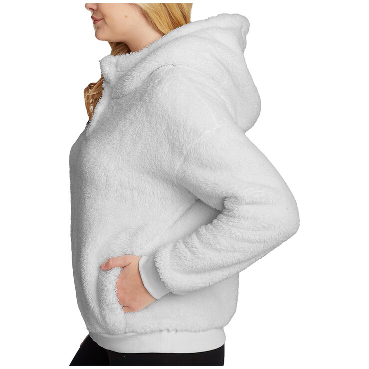 Lukka Lux Sherpa Hooded Sweatshirt Grey Costco Australia
