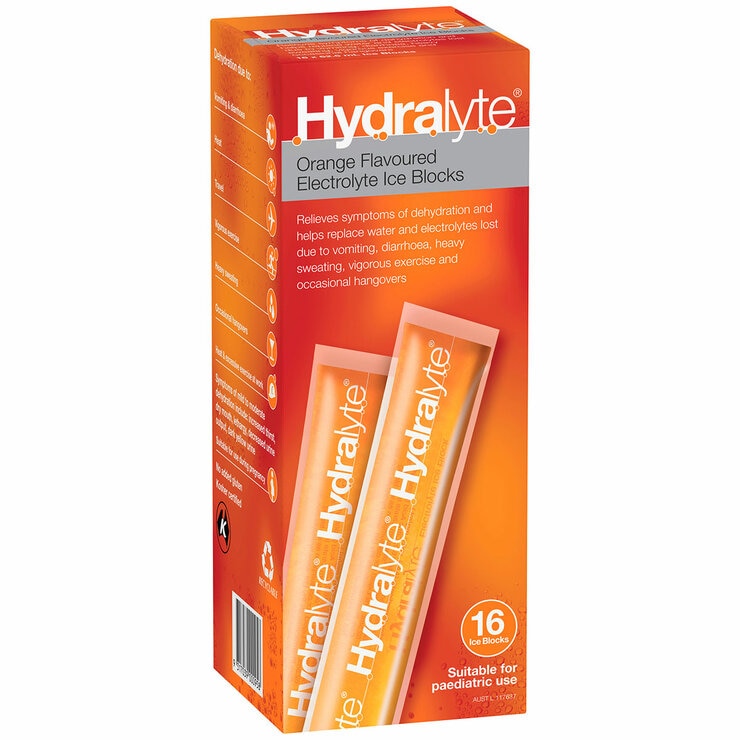 Hydralyte Electrolyte 2 x 16 Ice Blocks Hydralyte Electrolyte 2 x 16 Ice Blocks