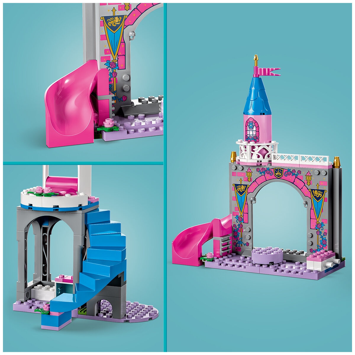 lego disney princess aurora's castle 4321