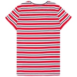 Nautica Stripe Tee - Red