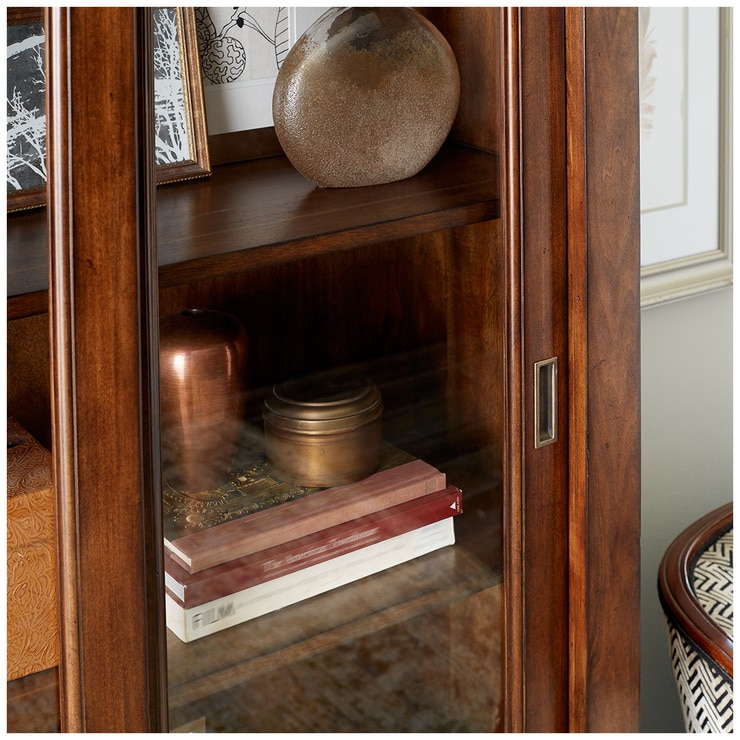 Northridge Home Millhaven Glass Door Bookcase Costco Australia