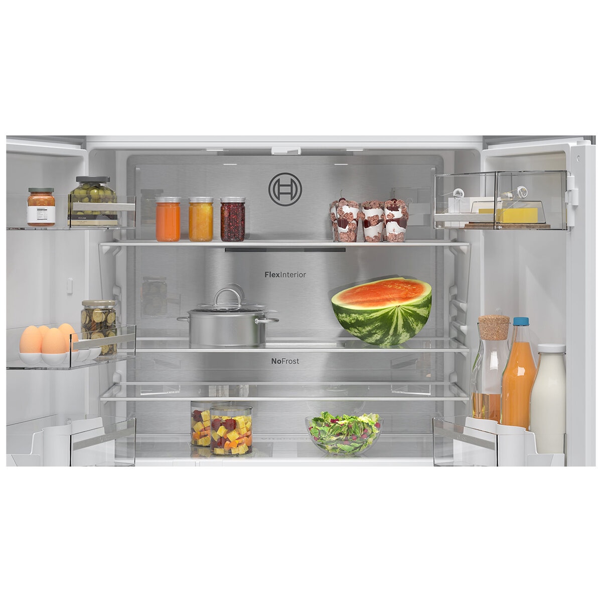 Bosch Series 6 French Door Fridge Stainless Steel 605L KFN96APEAA