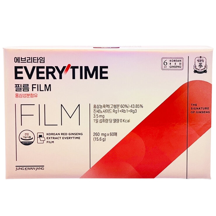 Jung Kwan Jang Everytime Film 60 x 260mg Film Strips