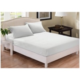 Bdirect Park Avenue 1000 Thread count Cotton Blend Combo Sets - Mega King - White