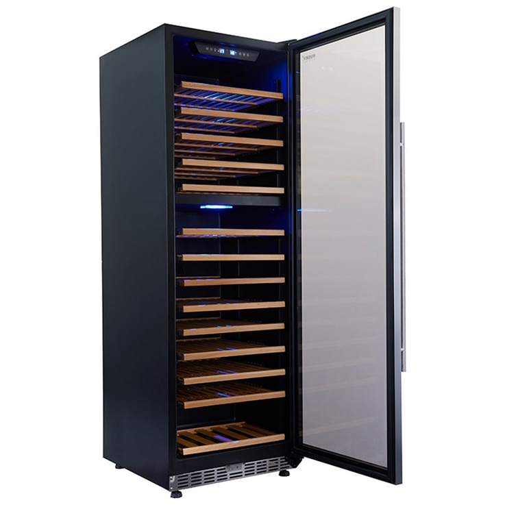 Husky Vino Pro Dual Zone Commercial Wine Fridge 440L HUSWC168DZY