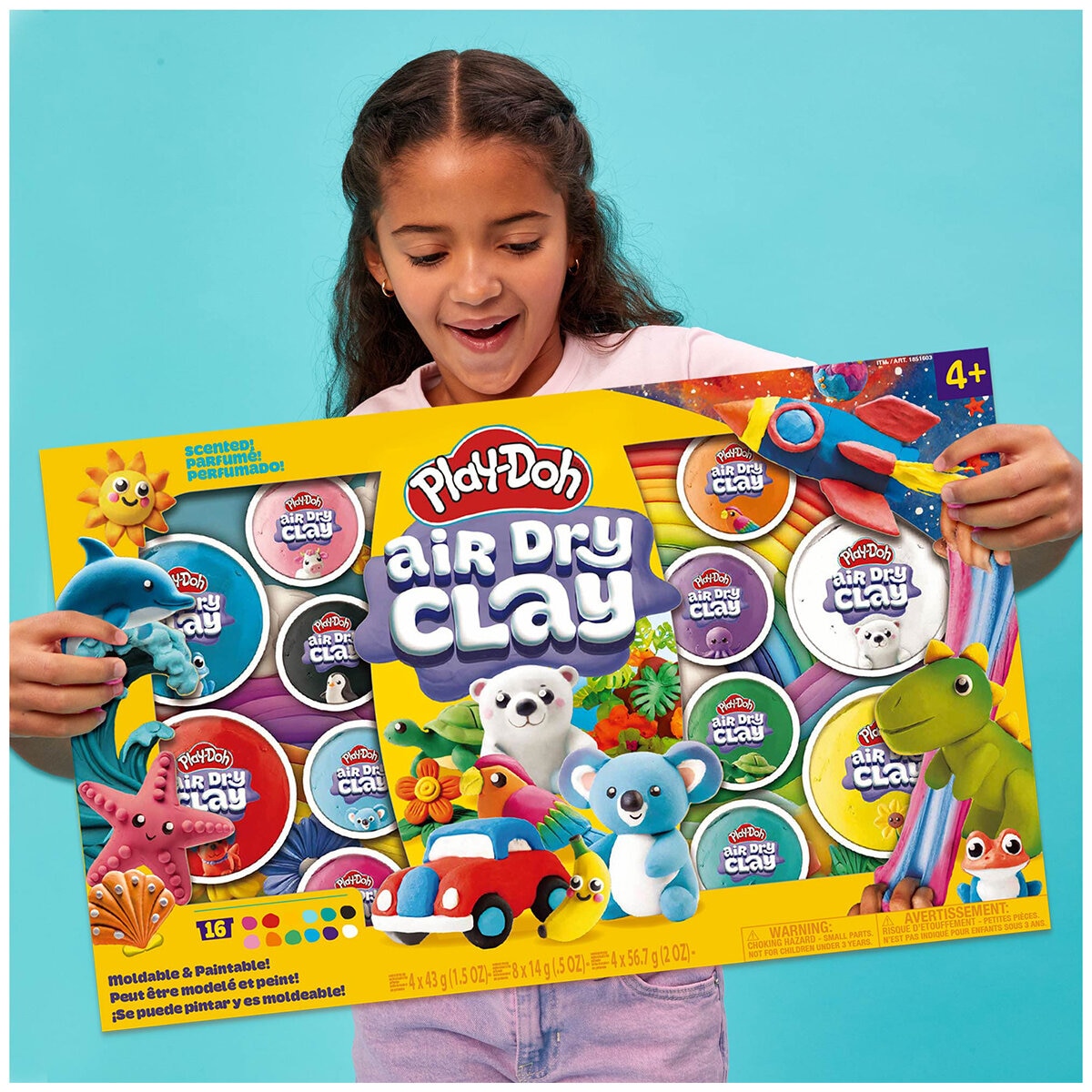 Play-Doh Variety and Air-Dry Clay Assortment